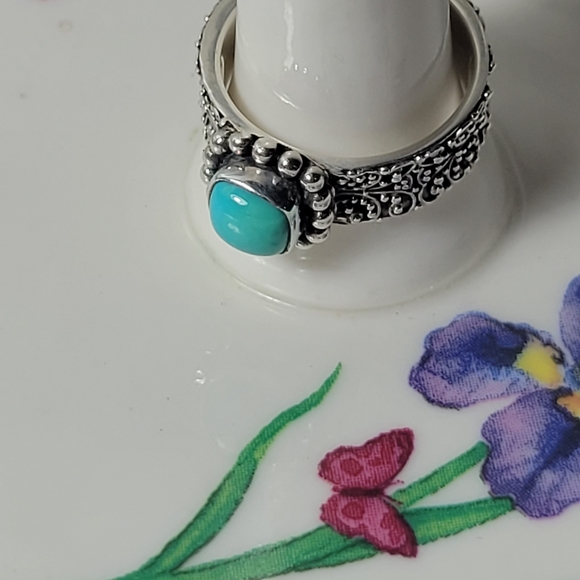 925-SILVER   VINTAGE RING SIZE 6 - Picture 4 of 16